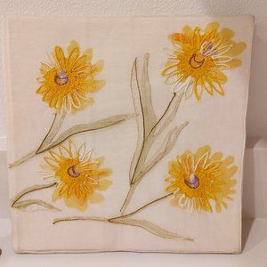 Flower Hardbound Memory Book: 10" x 10"